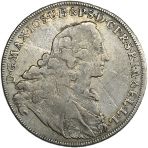 Germany, Bavaria, Maximilian III Joseph, Thaler Munich 1756