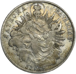 Germany, Bavaria, Maximilian III Joseph, Thaler Munich 1756