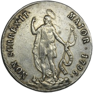 Italie, République de Gênes, 8 lires de Gênes 1796