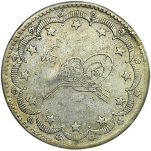 Turkey, Ottoman Empire, 20 Kurus 1377 AH (1874)