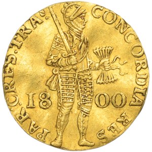 Netherlands, Batavian Republic, Ducat Utrecht 1800
