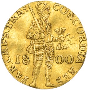 Netherlands, Batavian Republic, Ducat Utrecht 1800