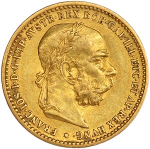 Austria, Franz Josef I, 10 Corona Wien 1897