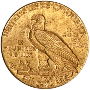 USA, 2 1/2 Dollar Philadelphia 1928 - Indian Head