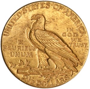 USA, 2 1/2 Dollar Philadelphie 1928 - Tête d'indien