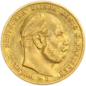 Germany, Kingdom of Prussia, Wilhelm I, 10 Mark Berlin 1872 A
