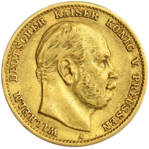Germany, Kingdom of Prussia, Wilhelm I, 10 Mark Berlin 1875 A
