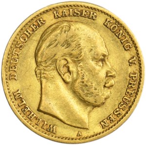 Germany, Kingdom of Prussia, Wilhelm I, 10 Mark Berlin 1875 A