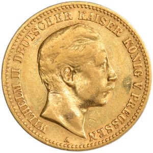 Germany, Kingdom of Prussia, Wilhelm II, 10 Mark Berlin 1890 A
