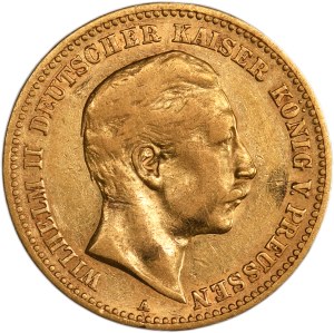 Germany, Kingdom of Prussia, Wilhelm II, 10 Mark Berlin 1890 A