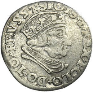 Sigismund I the Old, 3 Groschen Danzig 1538 - PRVSS