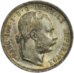 Austria, Franz Joseph I, 1 Florin Wien 1878