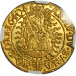 Hungary, Ferdinand III, Ducat Kremnitz 1640 KB - NGC MS67 - RARE