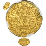 Hungary, Ferdinand III, Ducat Kremnitz 1642 KB - NGC MS67 - RARE