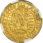 Hungary, Ferdinand III, Ducat Kremnitz 1642 KB - NGC MS67 - RARE