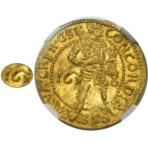 Netherlands, Gelderland Province, Ducat 1638 - NGC MS62 - VERY RARE