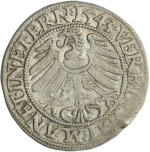 Silesia, Duchy of Liegnitz-Brieg-Wohlau, Friedrich II, Groschen Leignitz 1543