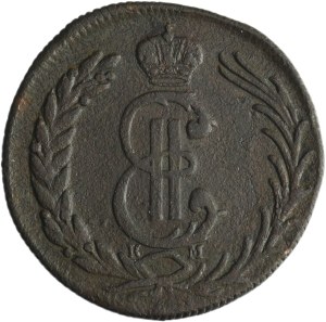 Russia, Siberia, Catherine II, 2 Kopeck Suzun 1779 KM
