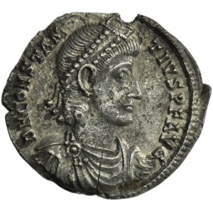 Roman Imperial, Constantius II, Siliqua