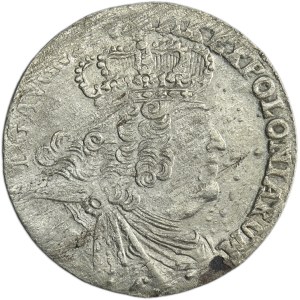 Augustus III of Poland, 18 Groschen Leipzig 1754 EC