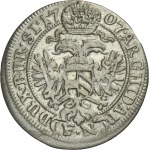 Silesia, Habsburg rule, Joseph I, 3 Kreuzer Breslau 1707 FN