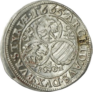 Austria, Leopold I, 3 Kreuzer Graz 1665 SH