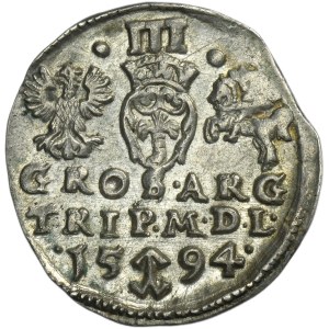 Sigismund III Vasa, 3 Groschen Vilnius 1594