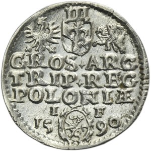 Zygmunt III Waza, Trojak Olkusz 1590