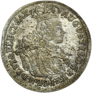 Augustus II the Strong, 6 Groschen Leipzig 1702 EPH