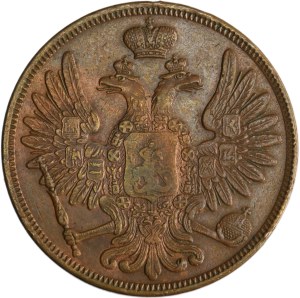Nicholas I, 5 Kopeck Warsaw 1853 BM - RARE