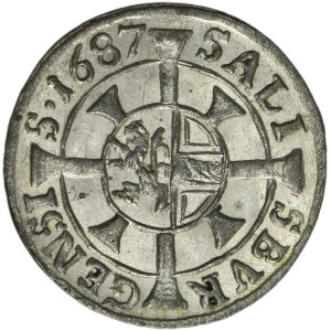 Archbishopric of Salzburg, Johann Ernst von Thun Hohenstein, 1 Kreuzer 1687