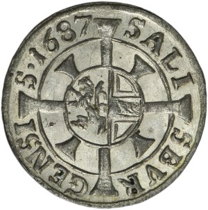 Archbishopric of Salzburg, Johann Ernst von Thun Hohenstein, 1 Kreuzer 1687