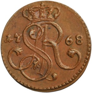 Poniatowski, Groschen Krakau 1768 G