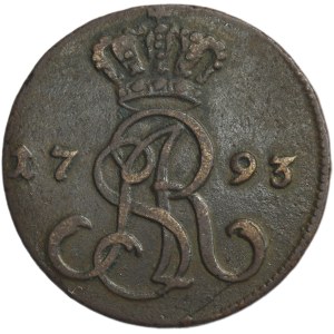 Poniatowski, Groschen Warsaw 1793 MV