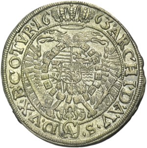Austria, Leopold I, 15 Kreuzer Wien 1663 CA