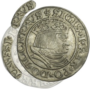 Sigismund I the Old, Groschen Thorn 1532 - PRVS/PRVSSI - RARE