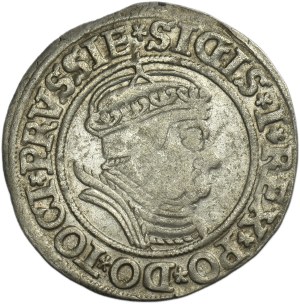 Sigismund I the Old, Groschen Thorn 1535 - PRVSSIE/PRVSSIE - RARE