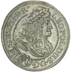 Silesia, Habsburg rule, Leopold I, 6 Kreuzer Oppeln 1681 FIK - RARE