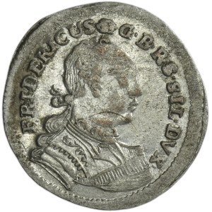 Silesia, Prussian rule, Friedrich II, 2 Gröschel Breslau 1746 AHE