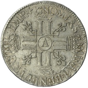 France, Louis XIV, Ecu Rouen 169? B
