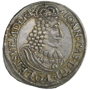 John II Casimir, 1/4 Thaler Thorn 1655 HIL