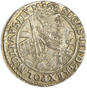 Sigismund III Vasa, 1/4 Thaler Bromberg 1621 - PRV M