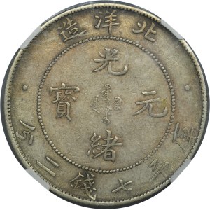 China, Chili Province, 1 Dollar 1908 - NGC XF DETAILS
