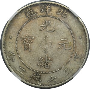 China, Chili Province, 1 Dollar 1908 - NGC XF DETAILS