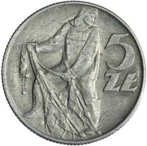 DESTRUKT, 5 złotych 1974 Rybak - TRAWKA