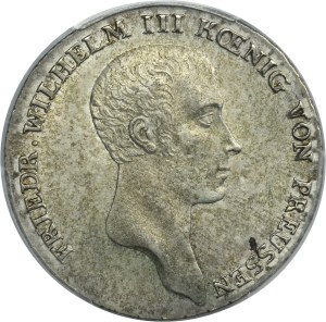 Germany, Kingdom of Prussia, Friedrich Wilhelm III, Thaler Berlin 1814 A - PCGS MS62