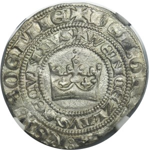 Bohemia, Wenceslaus II, Groschen Kuttenberg - NGC MS62