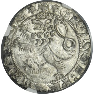 Bohemia, Wenceslaus II, Groschen Kuttenberg - NGC MS62