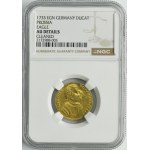 Germany, Kingdom of Prussia, Friedrich Wilhelm I, Ducat Berlin 1733 EGN - NGC AU DETAILS - RARE