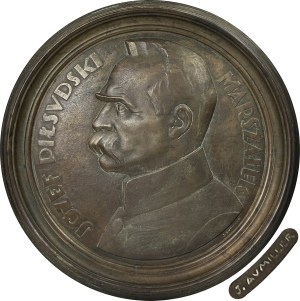 Plaque Józef Piłsudski - Józef Aumiller